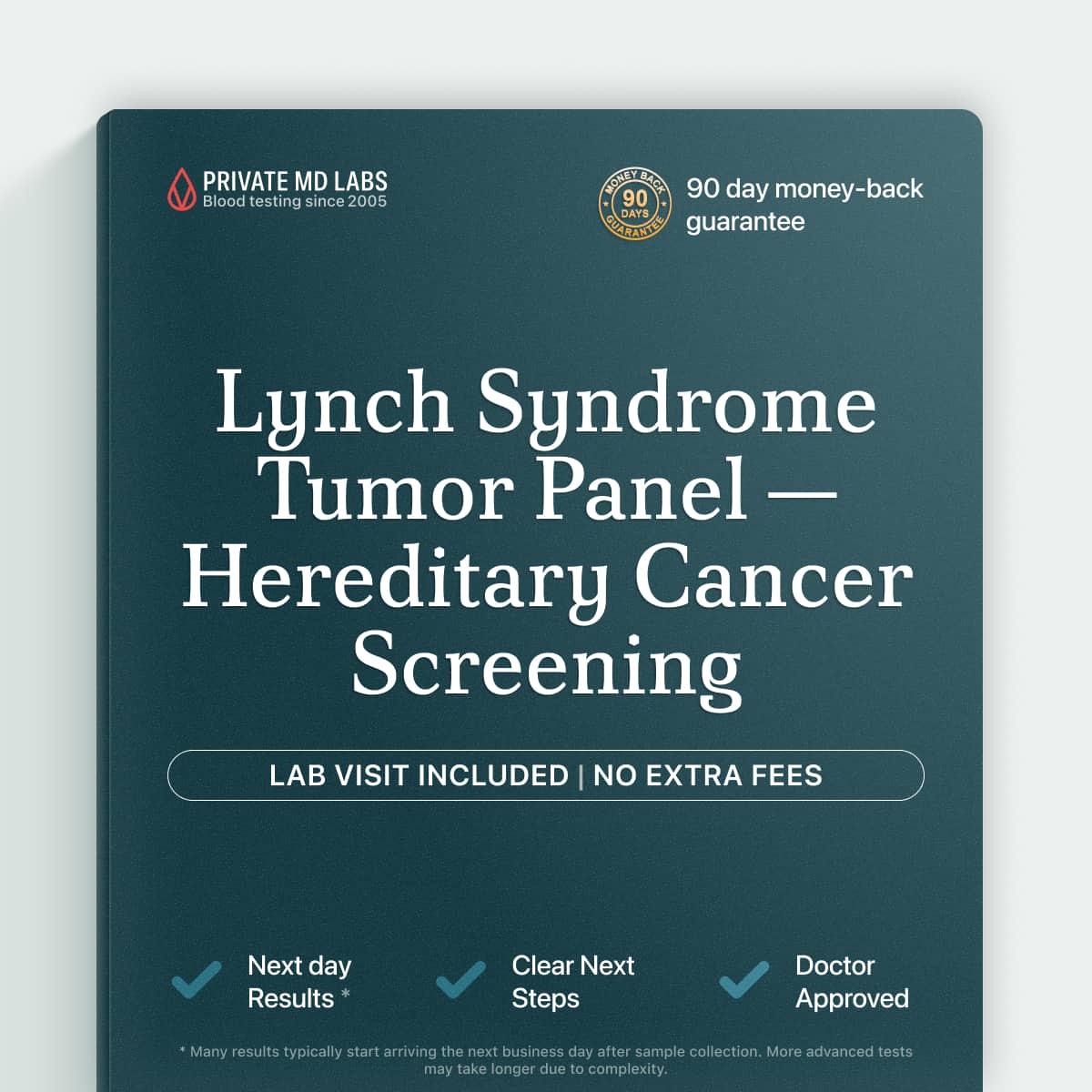 Tumor IHC panel for Lynch syndrome screening in colorectal and endometrial cancer families
