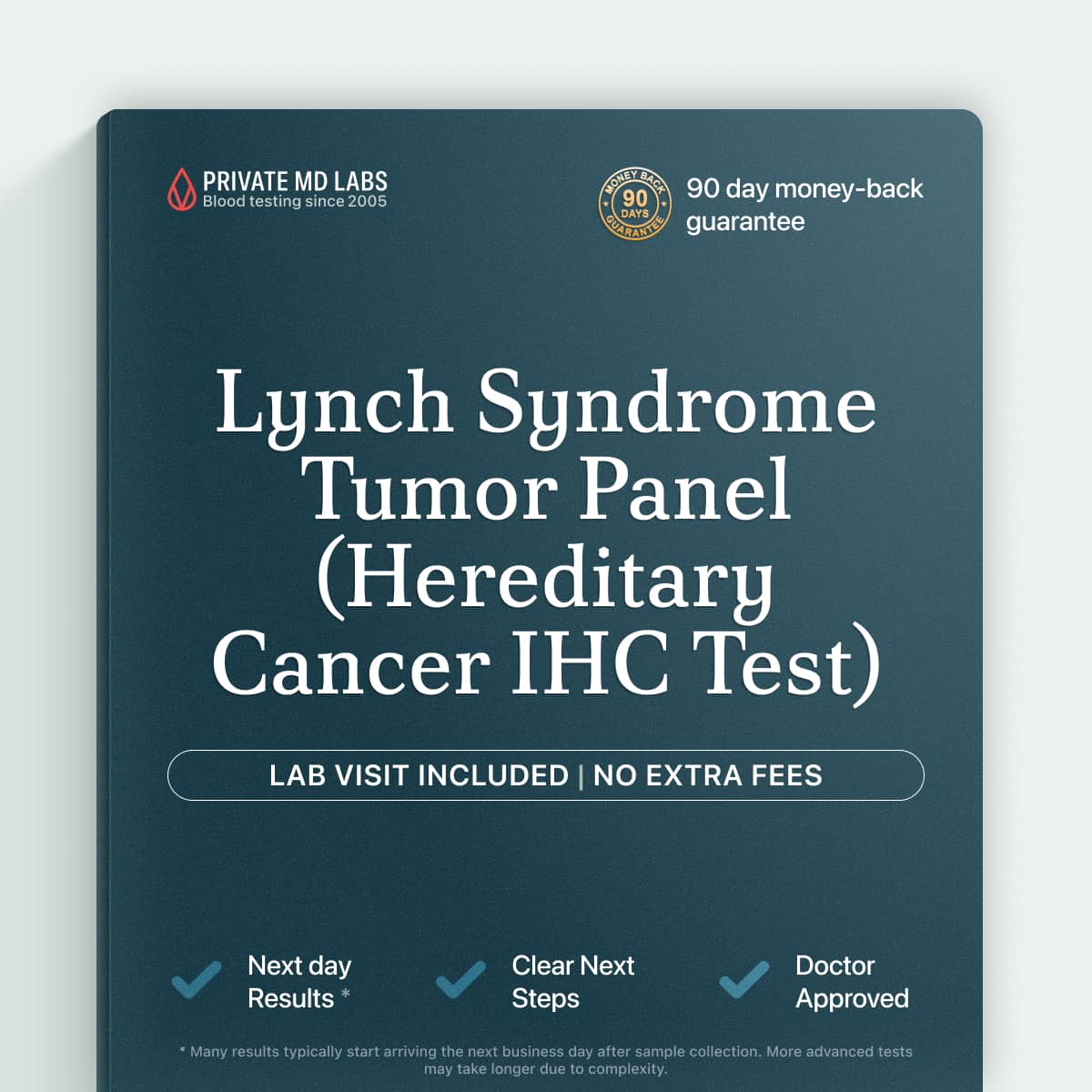 Tumor tissue panel for families with hereditary colorectal or endometrial cancer risk