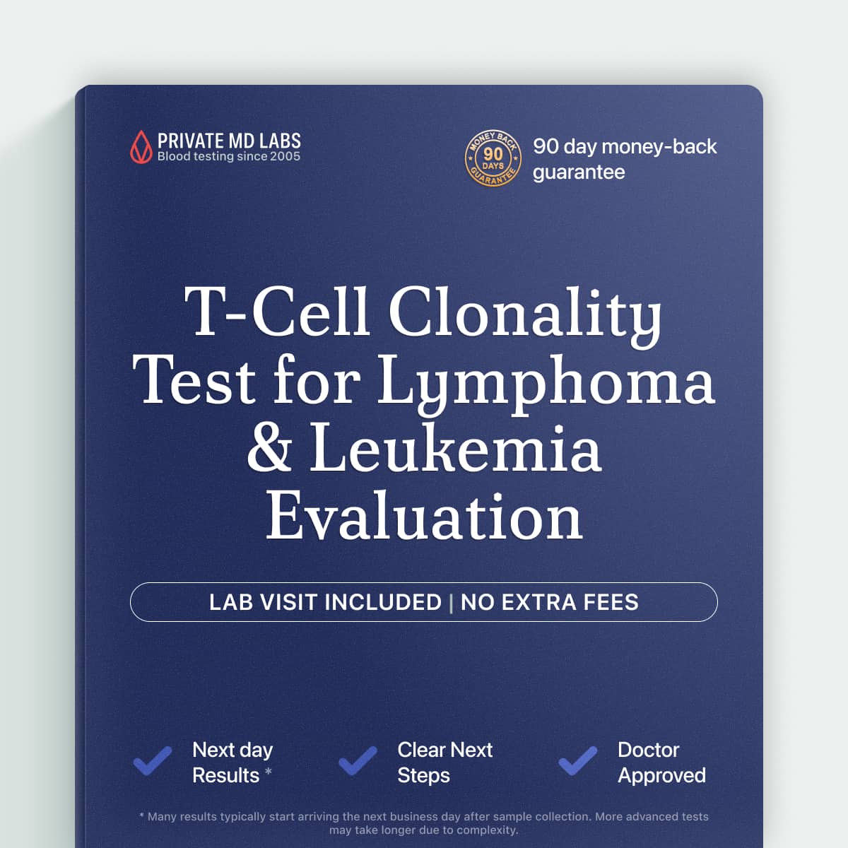 T-cell clonality PCR test for suspected T-cell malignancy or cancer monitoring
