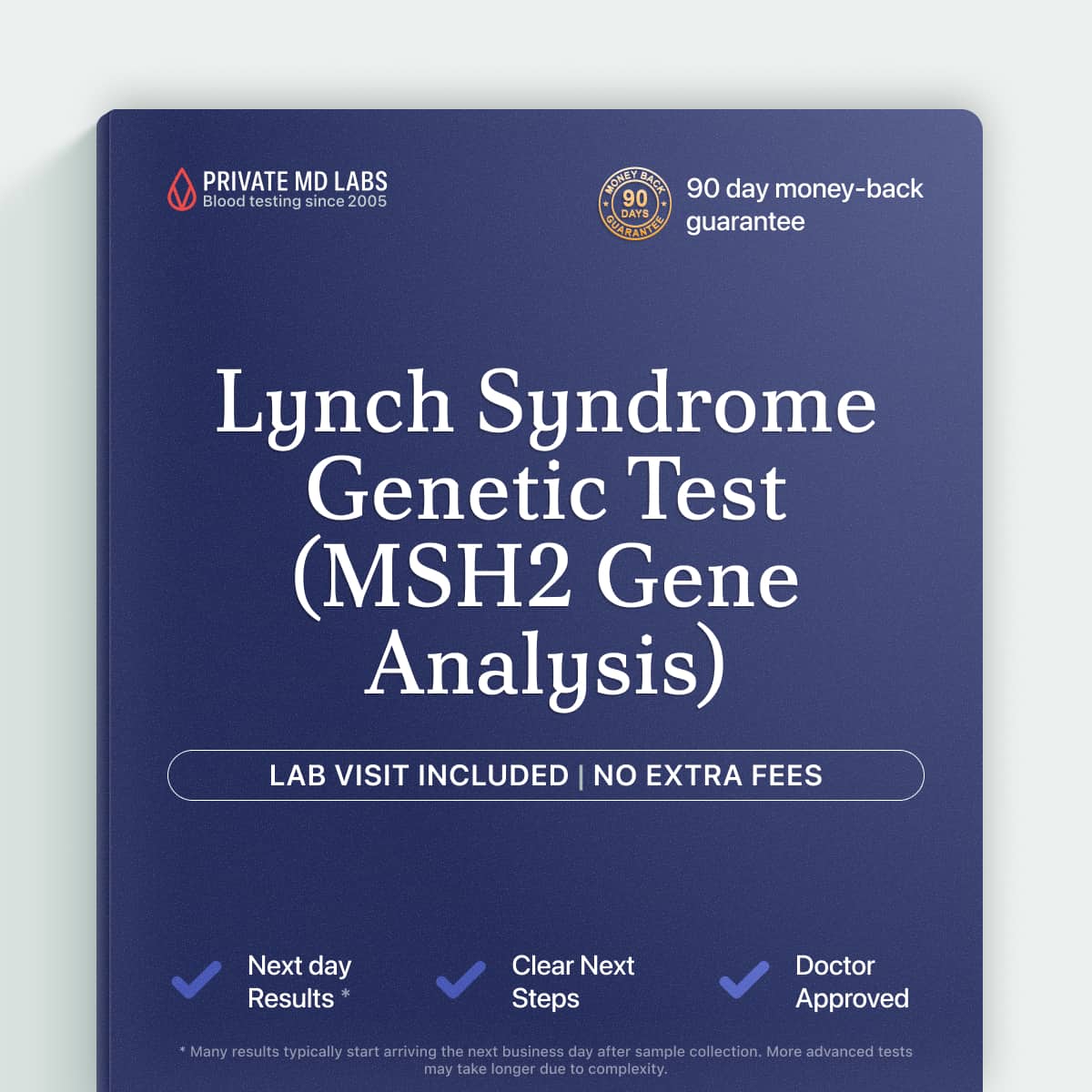 Genetic cancer risk test for families with colorectal cancer or Lynch syndrome history