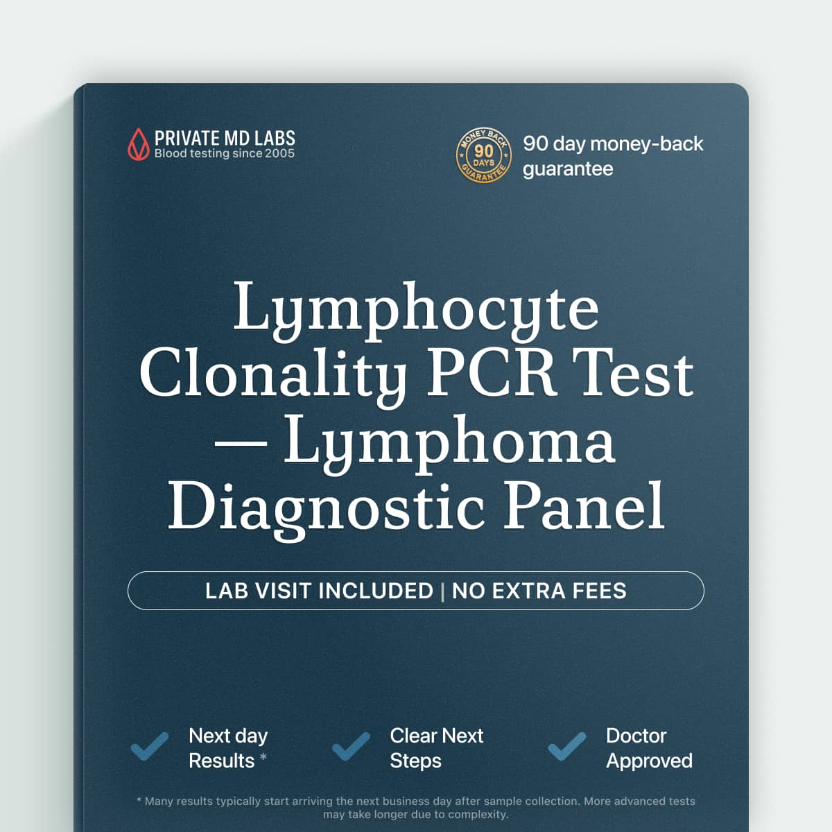 Lymphocyte clonality PCR test for diagnosing lymphoma and blood cell cancers