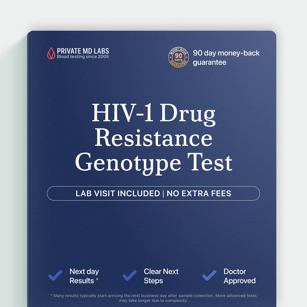 HIV-1 genotype resistance test for patients managing antiretroviral treatment decisions