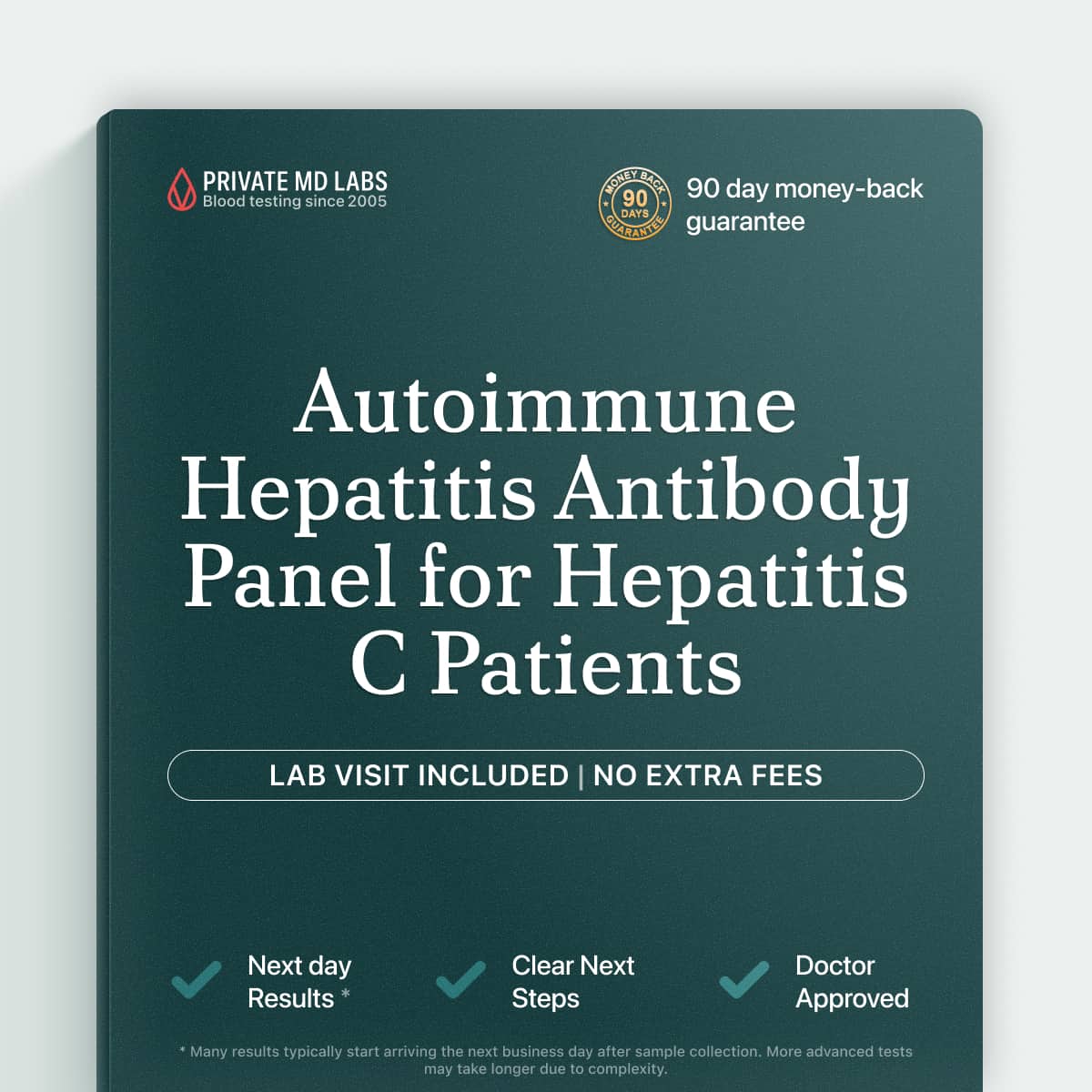 Autoimmune hepatitis antibody panel for hepatitis C patients considering treatment options