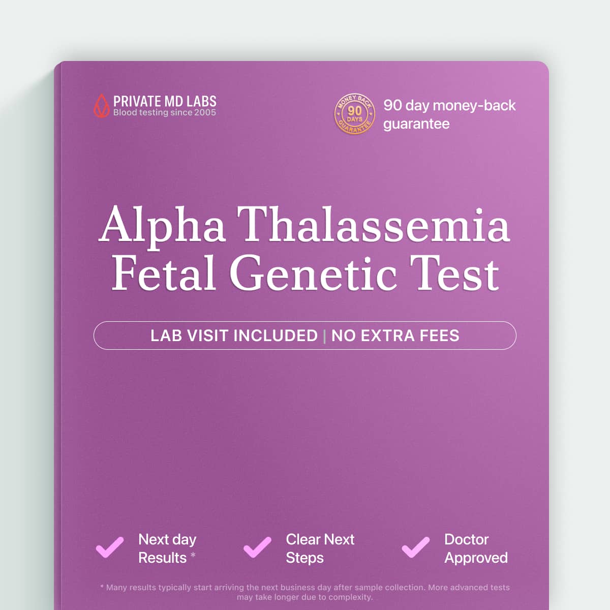 Prenatal genetic test for fetal alpha thalassemia mutation risk assessment