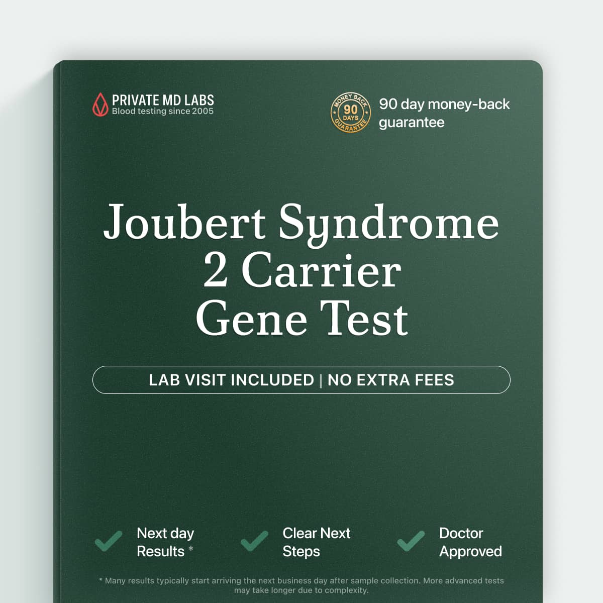 Genetic carrier screening for Joubert syndrome 2 for family planning and hereditary risk