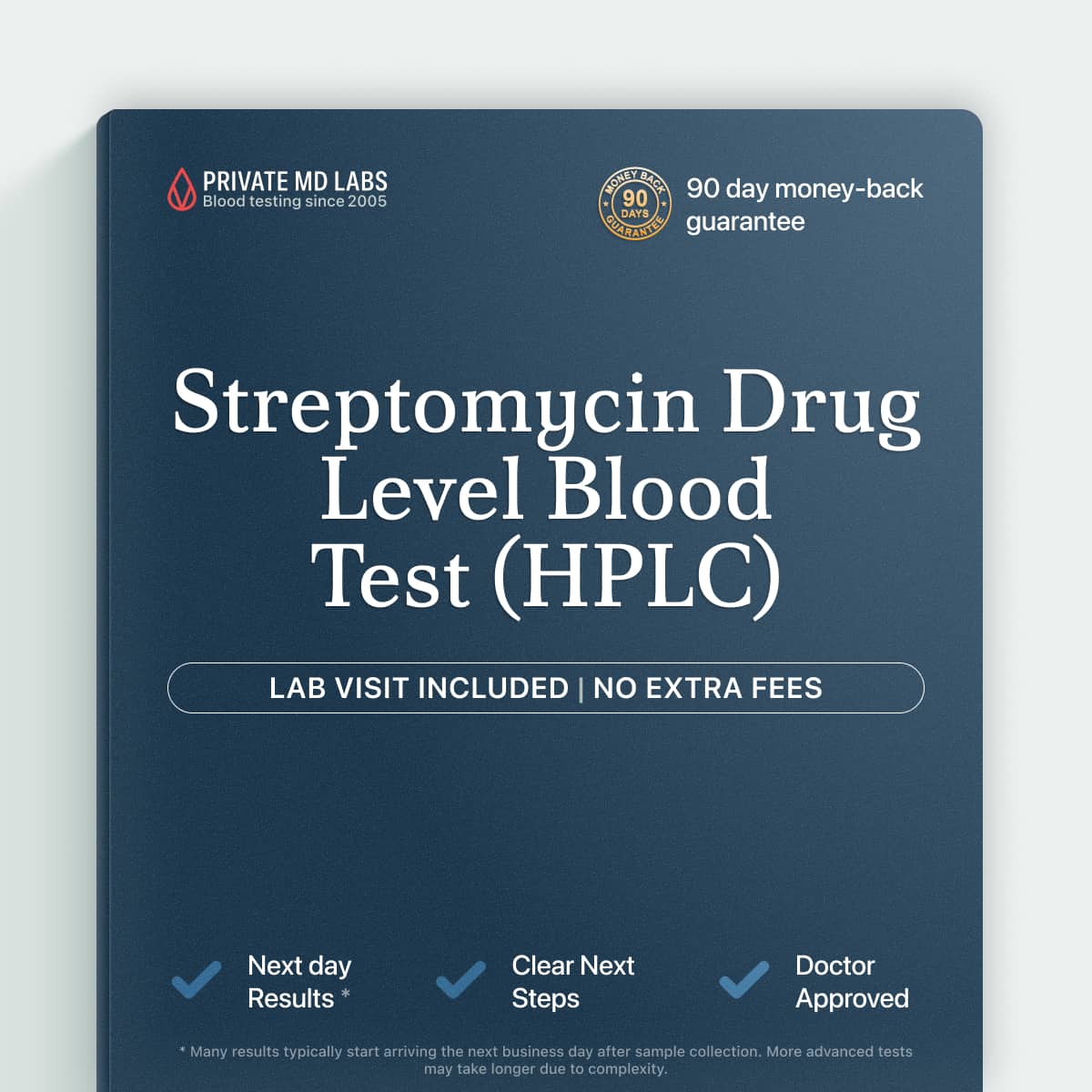 Streptomycin HPLC blood test for monitoring antibiotic drug levels