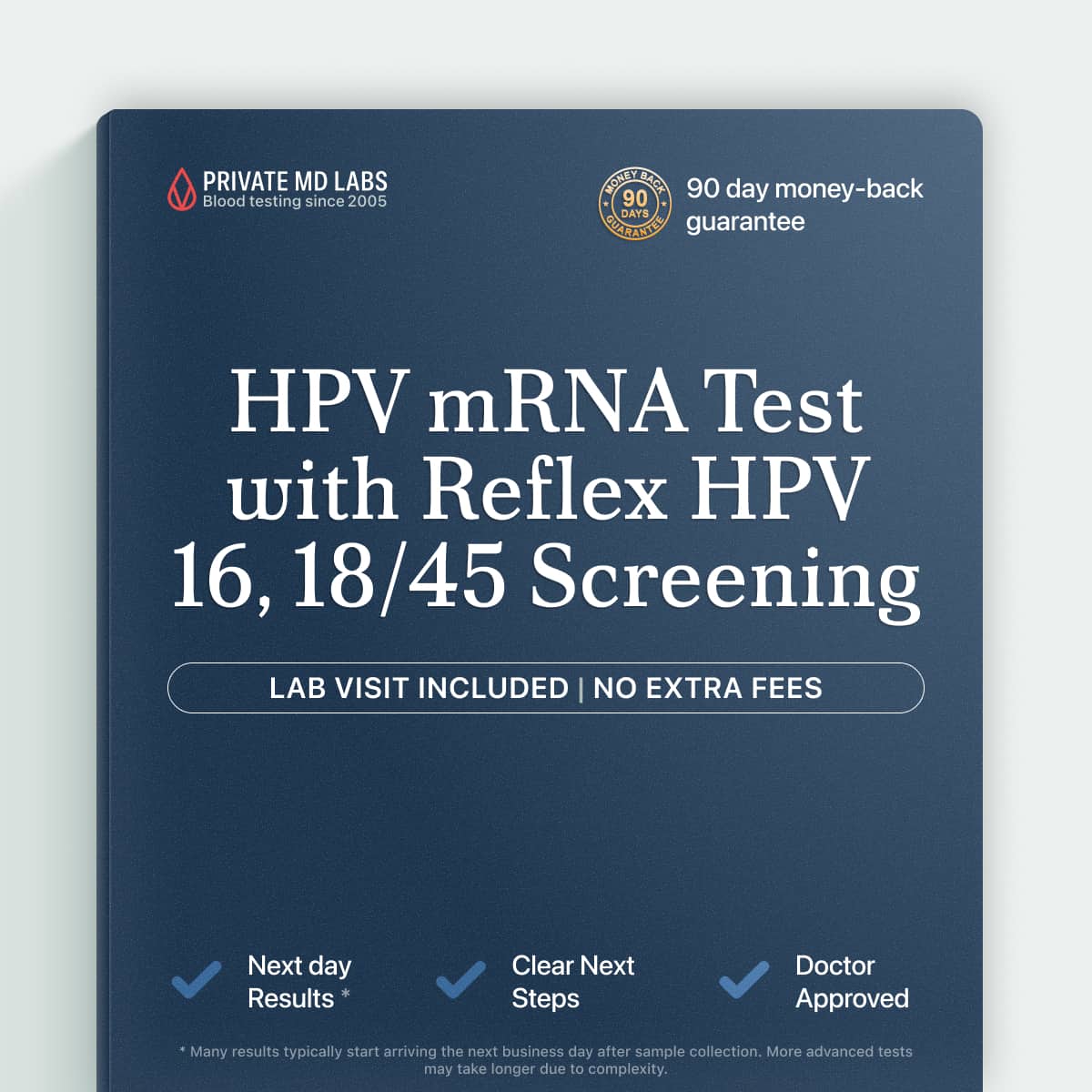 HPV mRNA test for women screening for high-risk cervical cancer-linked HPV types