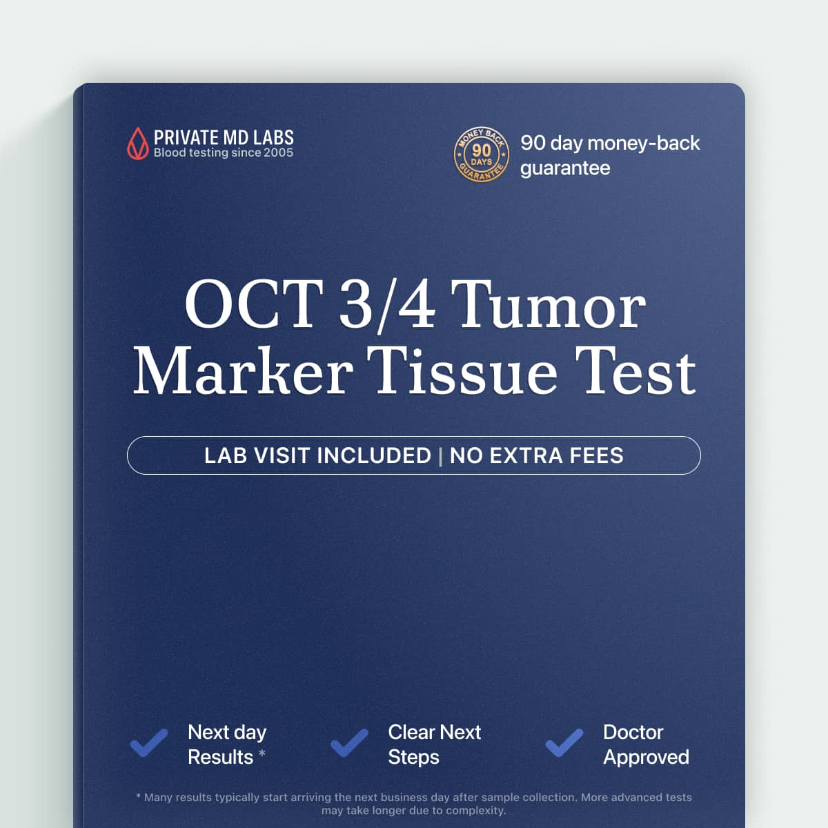 OCT 3/4 IHC tissue test for identifying germ cell tumors like seminoma