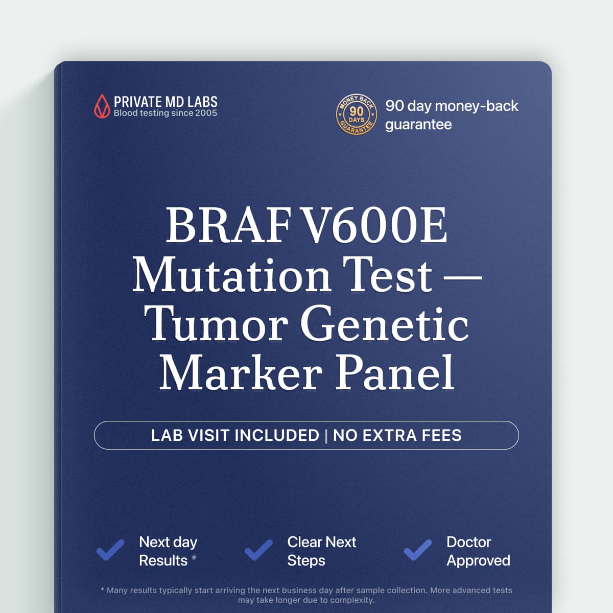 BRAF V600E mutation test for patients with melanoma, thyroid, or colorectal cancer concerns
