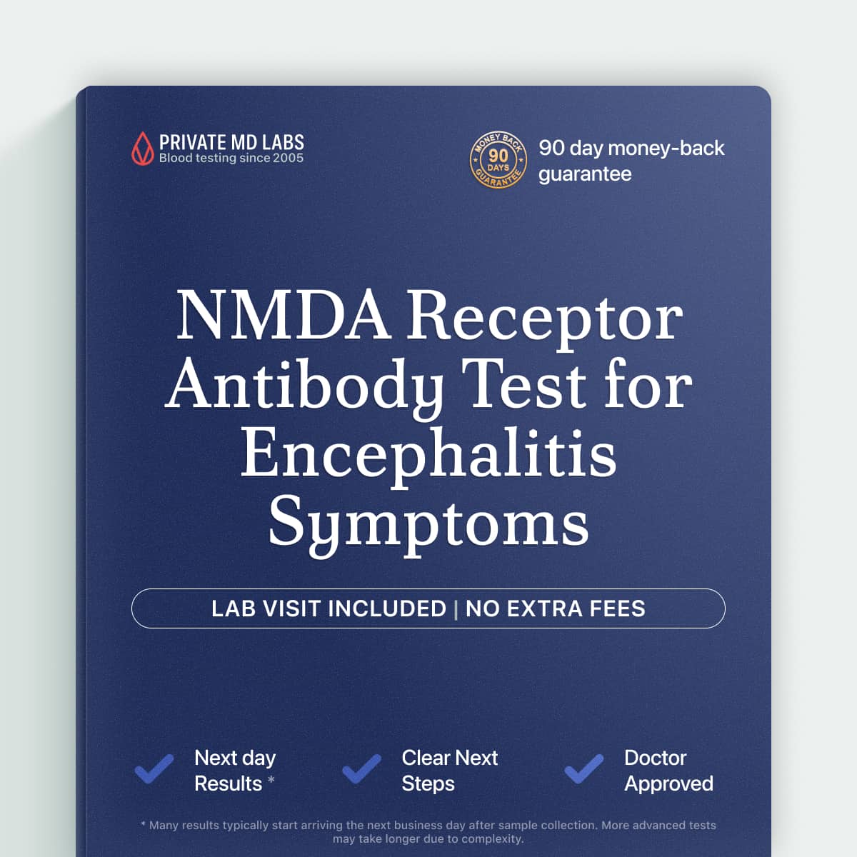 Specialized antibody test for patients with encephalitis, seizures, or psychiatric symptoms