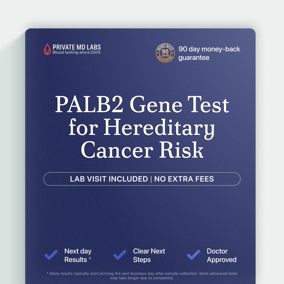 Genetic test for families with PALB2-related cancer or Fanconi Anemia history
