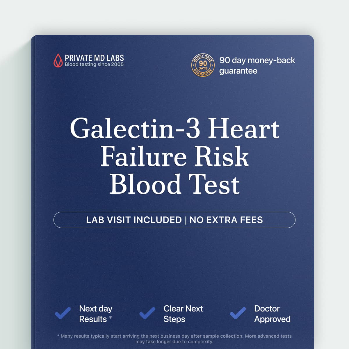 Galectin-3 heart failure risk test for adults managing cardiovascular health concerns