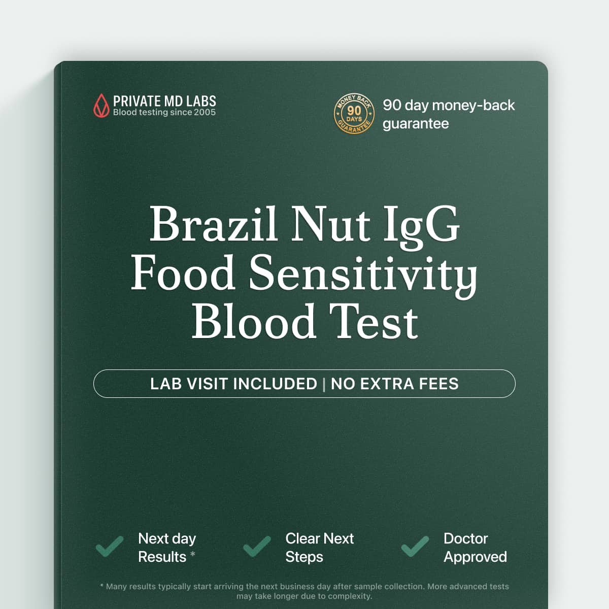 Food sensitivity testing for Brazil nut IgG reactions and diet-related symptoms