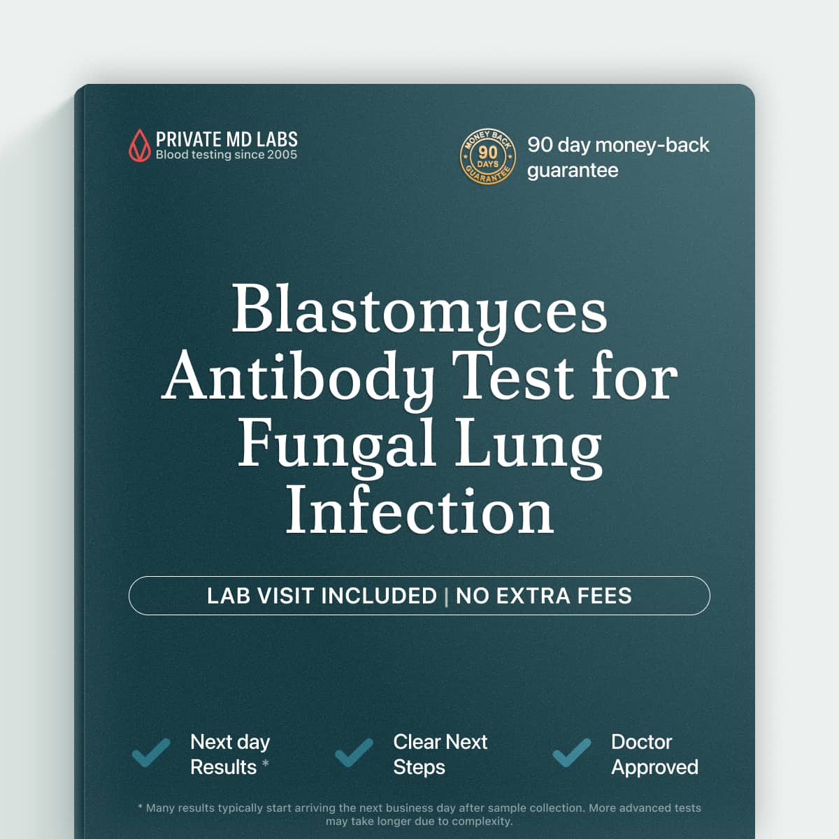 Blastomyces antibody test for adults with chronic cough or lung symptoms