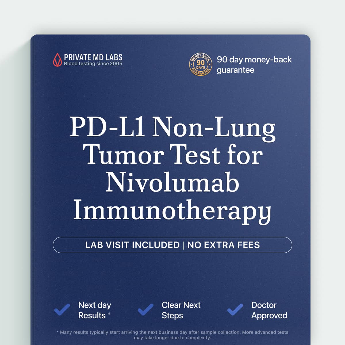 PD-L1 IHC biomarker test guiding Nivolumab immunotherapy decisions for cancer patients