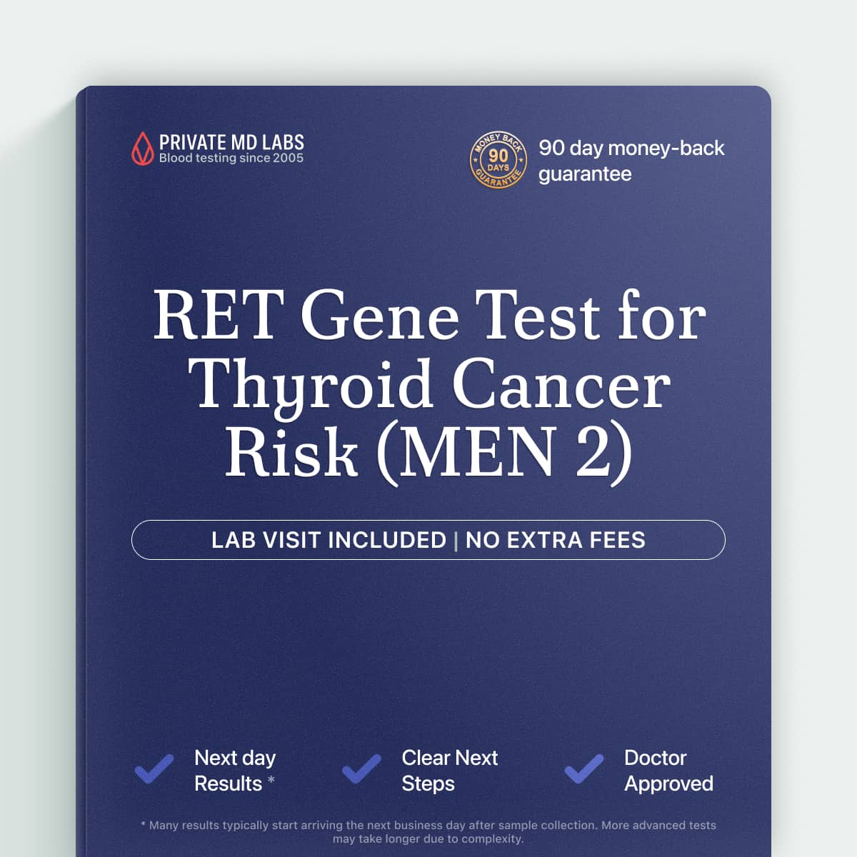 Genetic cancer risk test for families with medullary thyroid cancer history