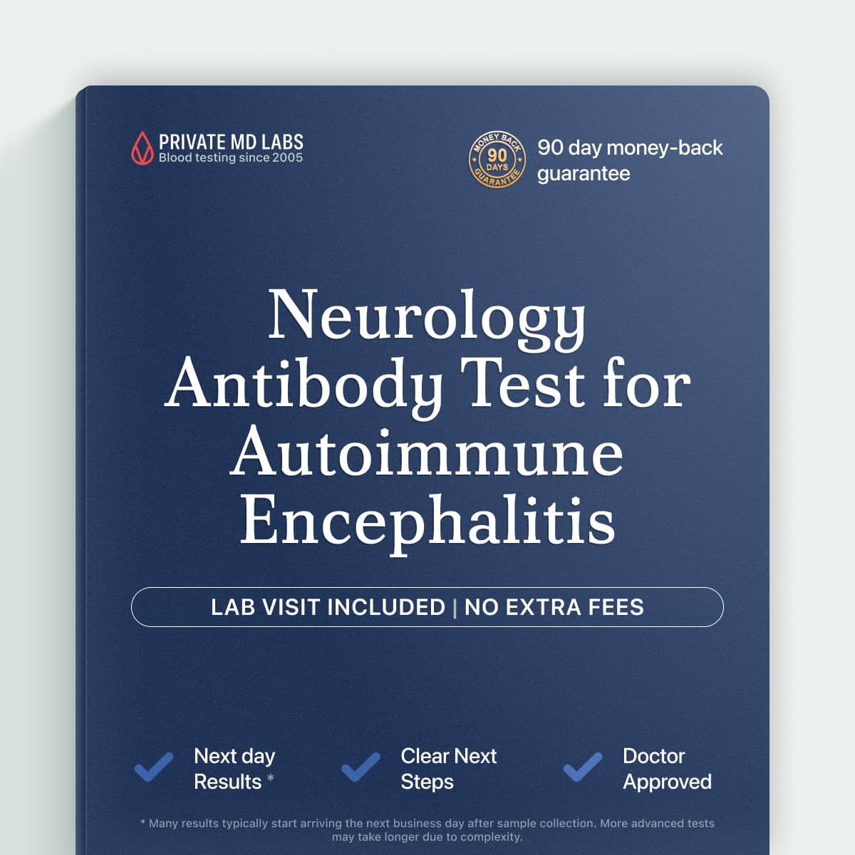 Neurology antibody test for encephalitis symptoms linked to paraneoplastic syndromes