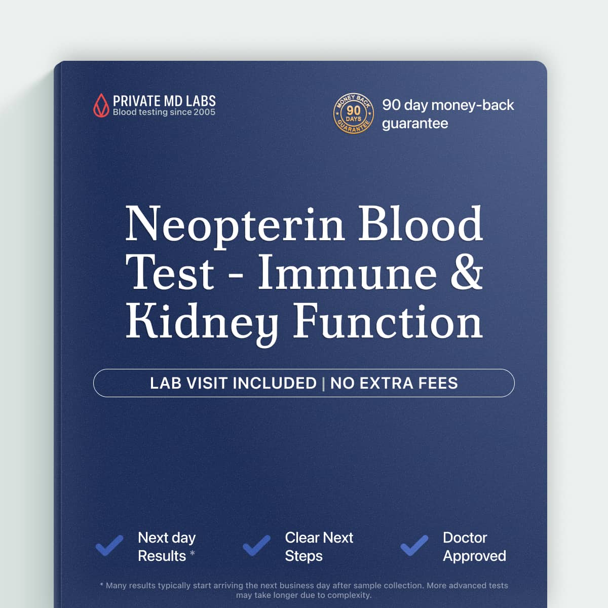 Neopterin blood test for immune function and transplant or infection monitoring
