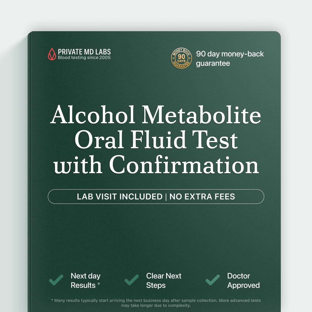 Oral fluid alcohol metabolite test for detecting recent alcohol use