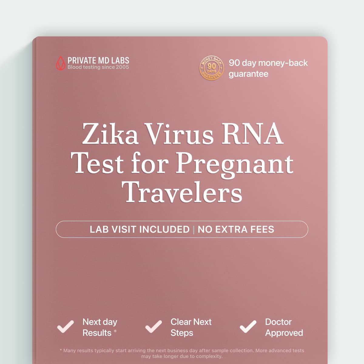 Zika virus RNA test for pregnant women with travel-related fever and rash symptoms