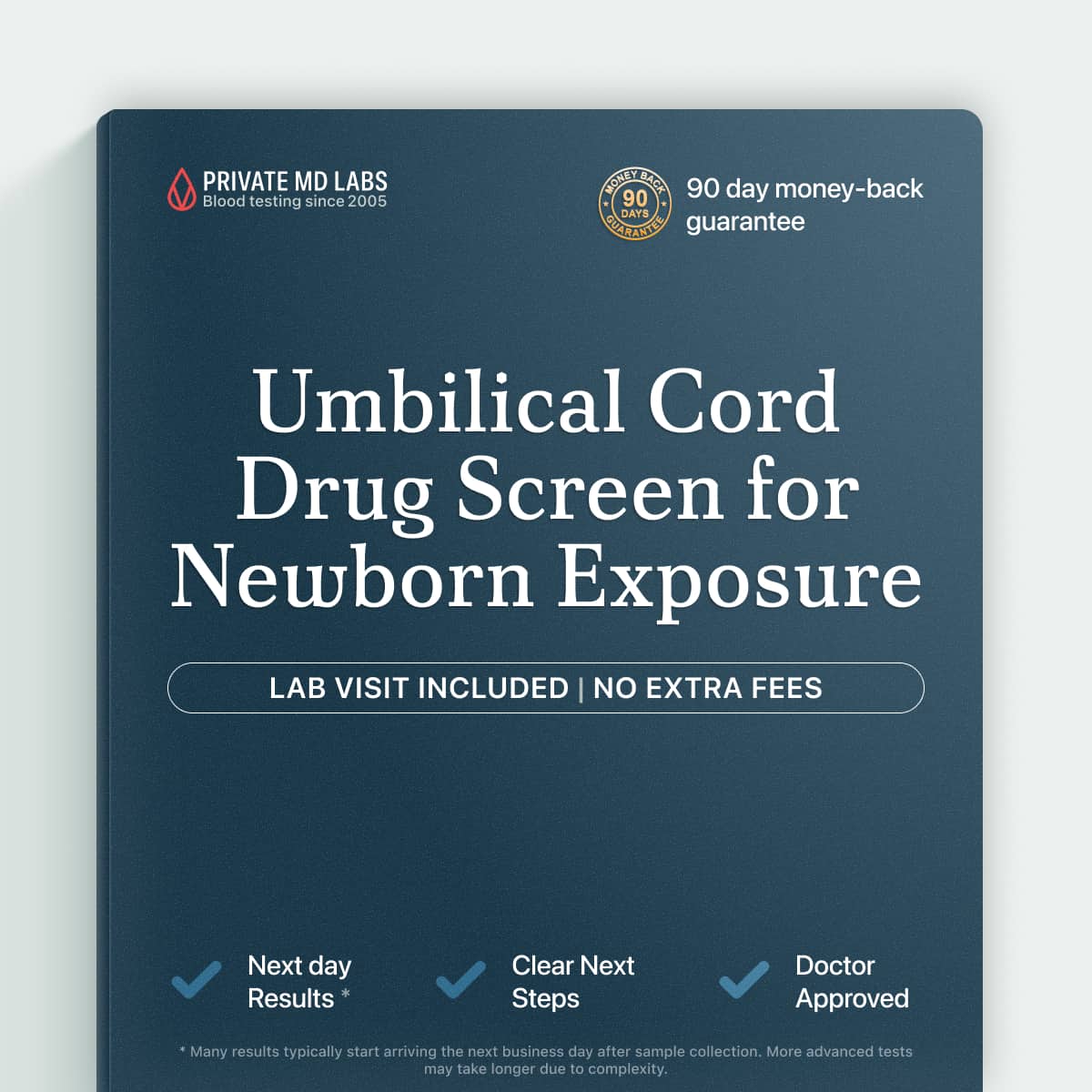 Umbilical cord tissue drug screen for newborn exposure during pregnancy