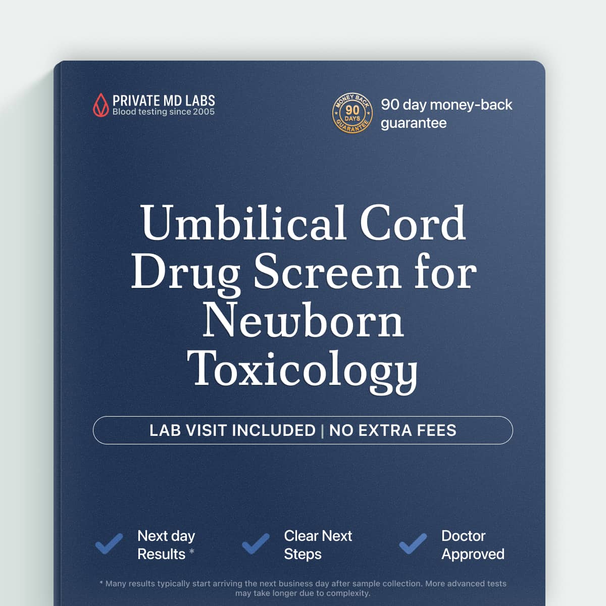Umbilical cord tissue drug screen for newborns with prenatal substance exposure concerns