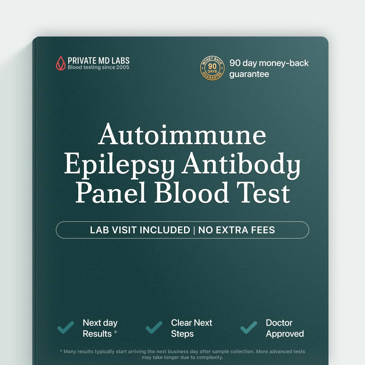 Autoimmune epilepsy antibody panel for unexplained seizures with neurological inflammation