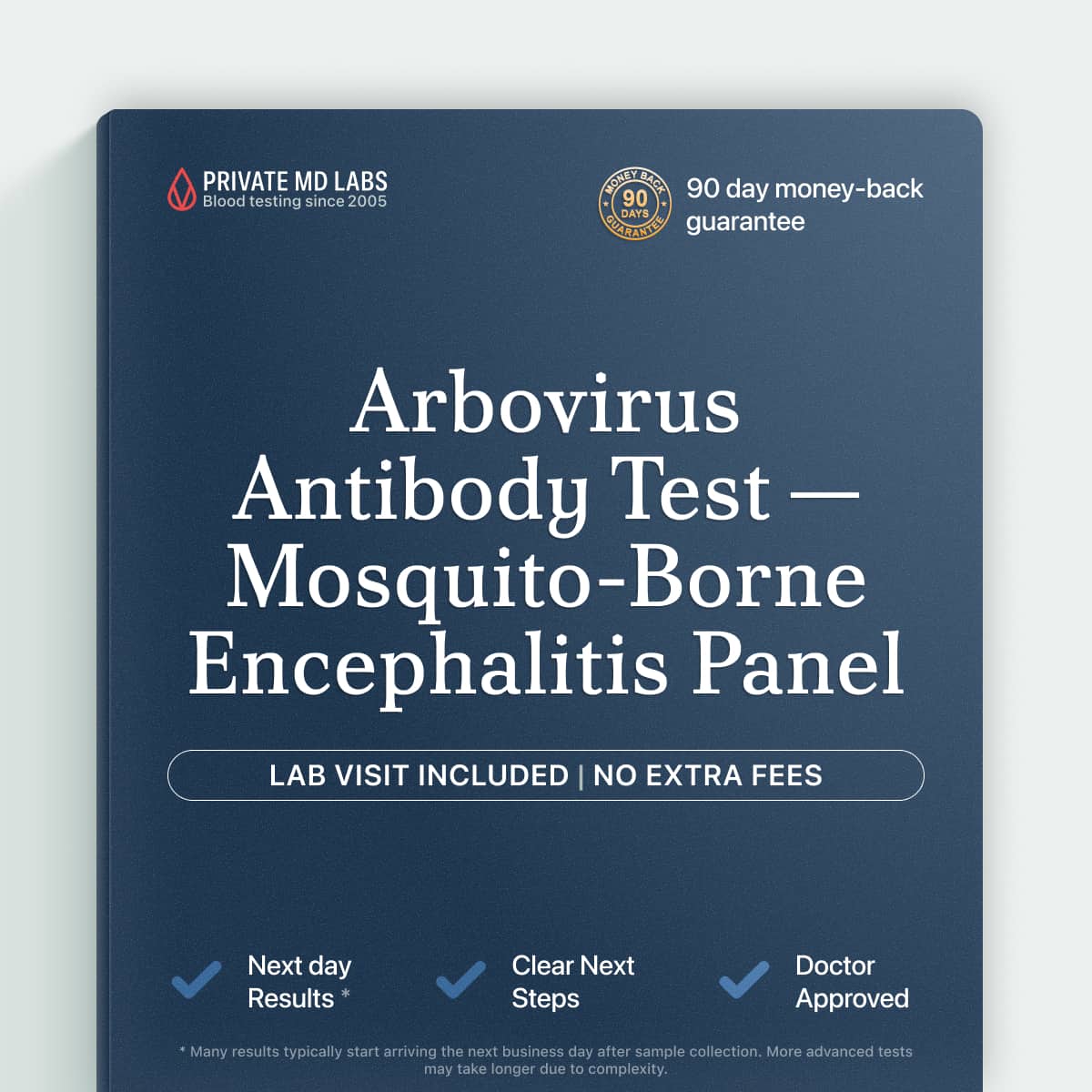 Arbovirus IgG antibody panel for diagnosing mosquito-borne encephalitis virus exposure