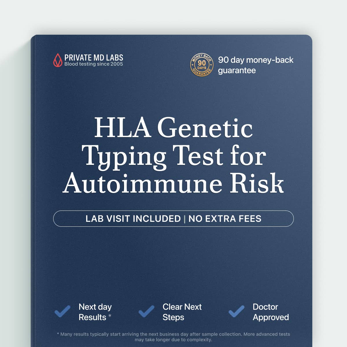 HLA DRB1,3,4,5,DQB1 genetic typing test for autoimmune and family risk screening