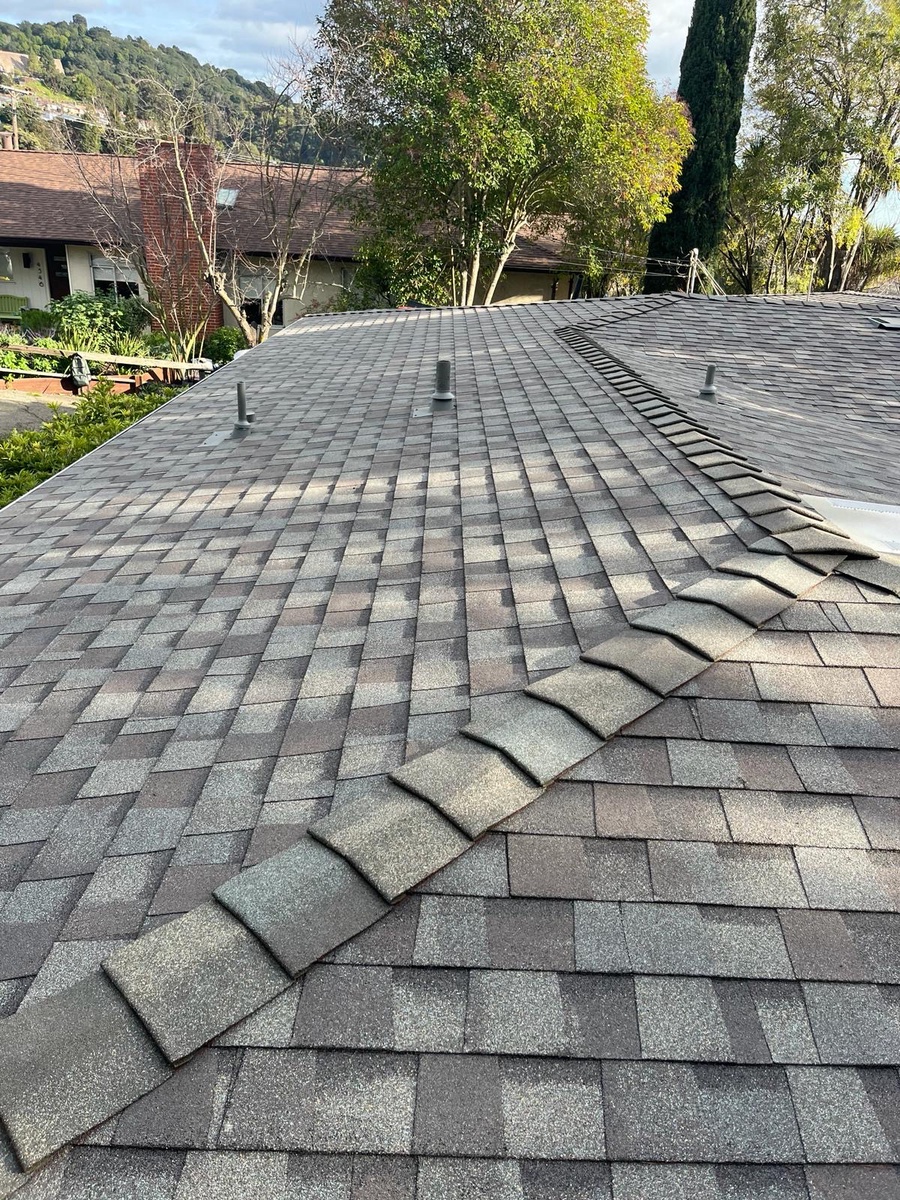 New Shingle and Bitumen Roof, CA