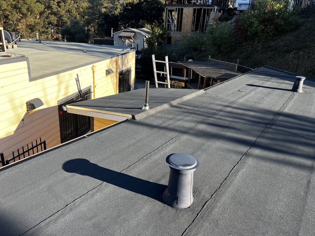 New Bitumen Roof, CA