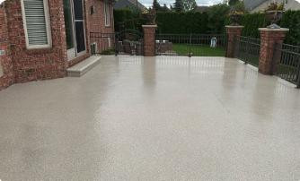 Comer & Cross Concrete Coatings — Patio Floor Coatings