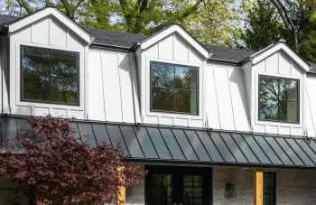 LeafCo Gutters — Metal Roof Accents