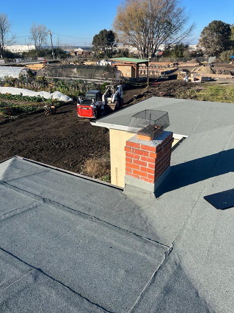 New Bitumen Roof, CA