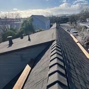 New Shingle and Bitumen Roof with New Sheathing, CA