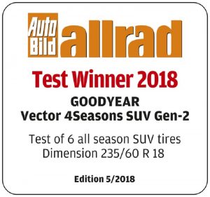 Goodyear Vector 4Seasons SUV Gen-2 vince il test all ...