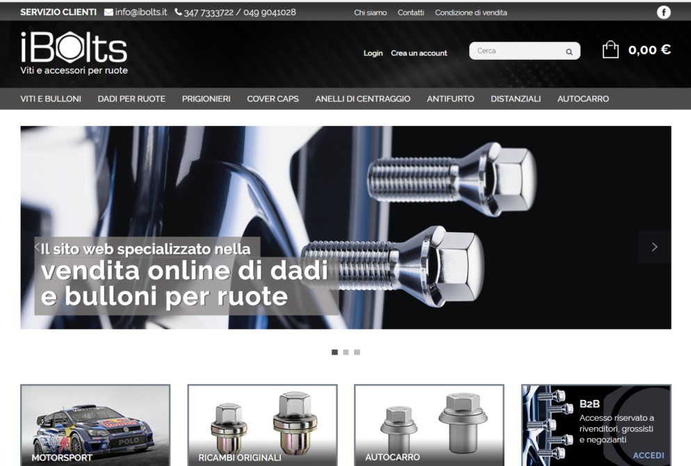 Nasce iBolts.it, la piattaforma di vendita online dei prodotti Bimecc -  Pneusnews.it