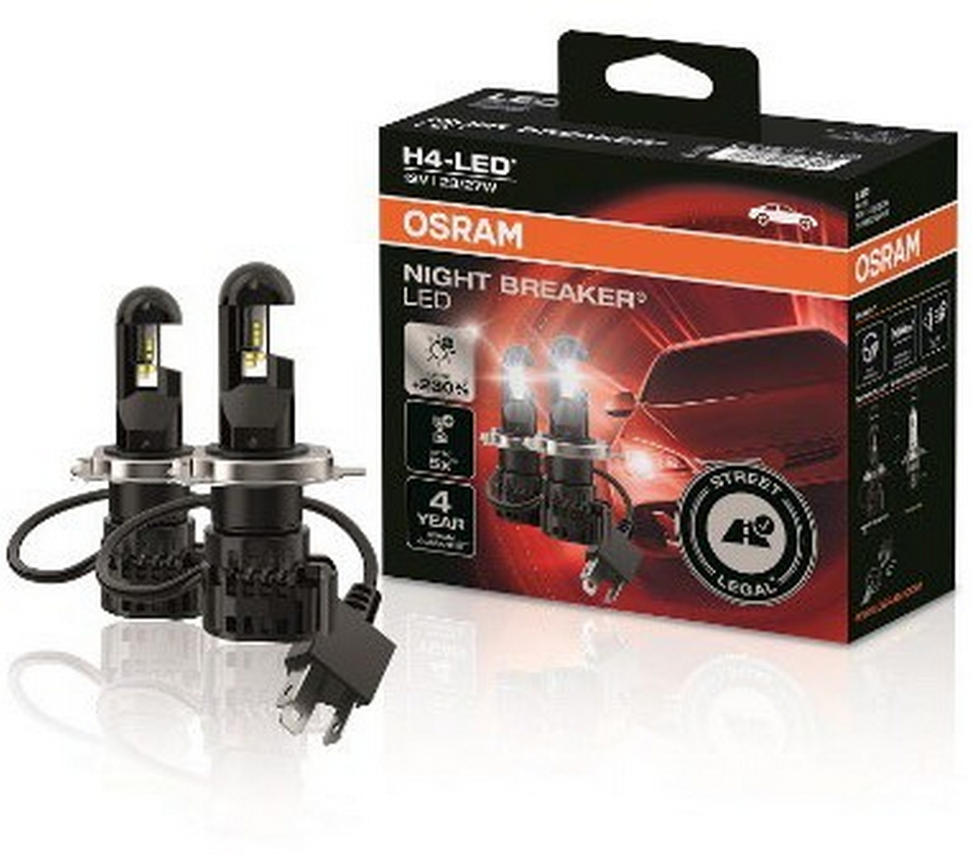 Lampadina moto h7 osram nightracer 50