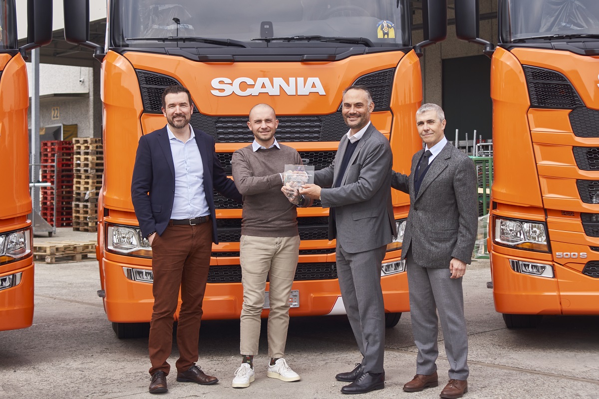 Brivio &amp; Viganò premia i suoi autisti migliori con Scania: innovazione e benessere anche per le persone 