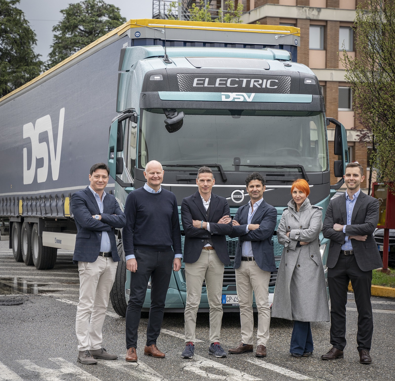 DSV testa il trasporto a zero emissioni con Volvo Trucks Italia