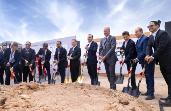 Yokohama colocó la primera piedra de la planta en México