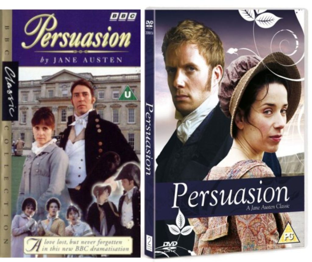 Versões do filme persuasão de 1995 e 2007