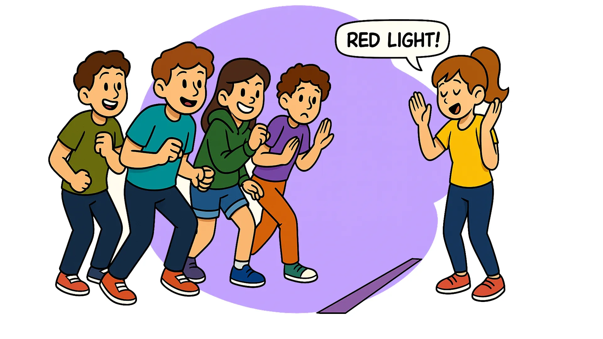 Red Light Green Light - Party Game