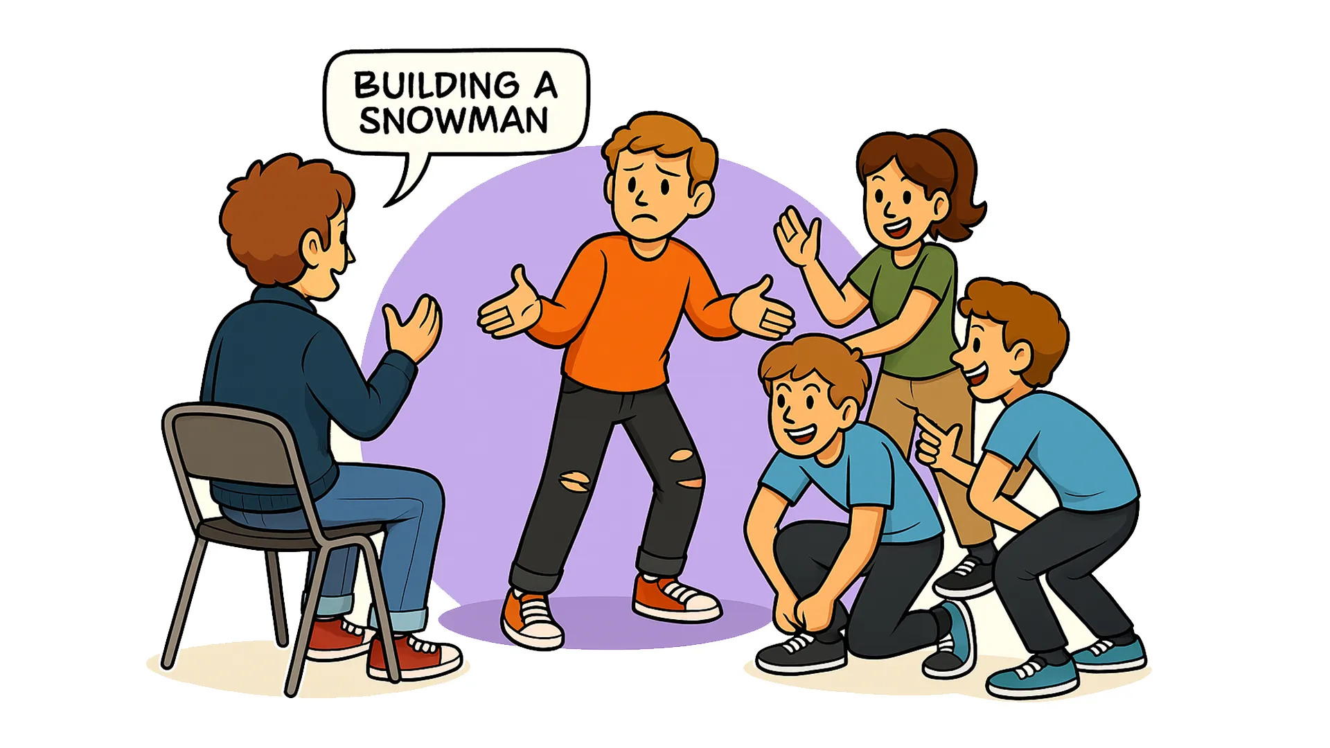Reverse Charades - Party Game