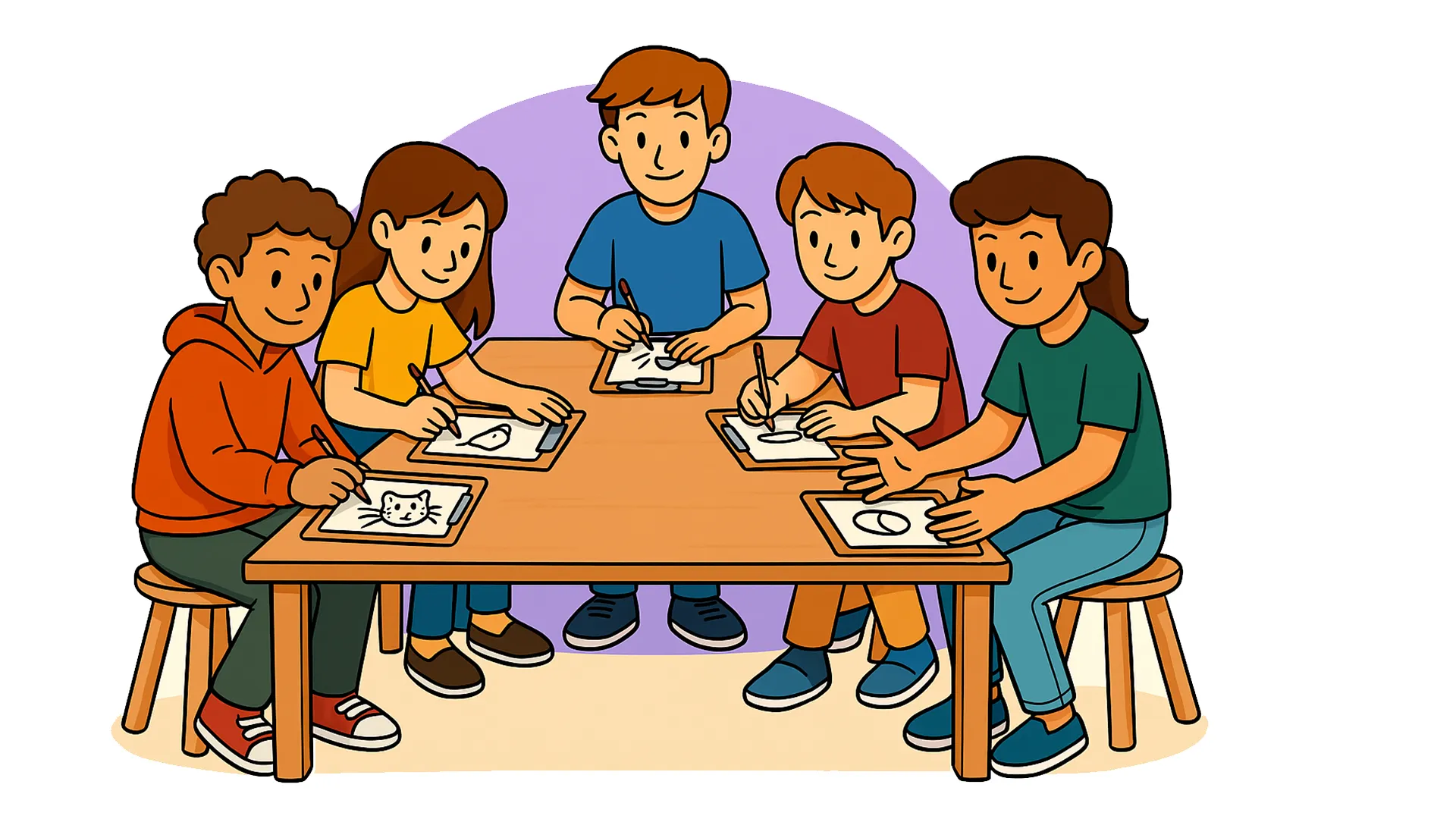 Telephone Pictionary - Party Game