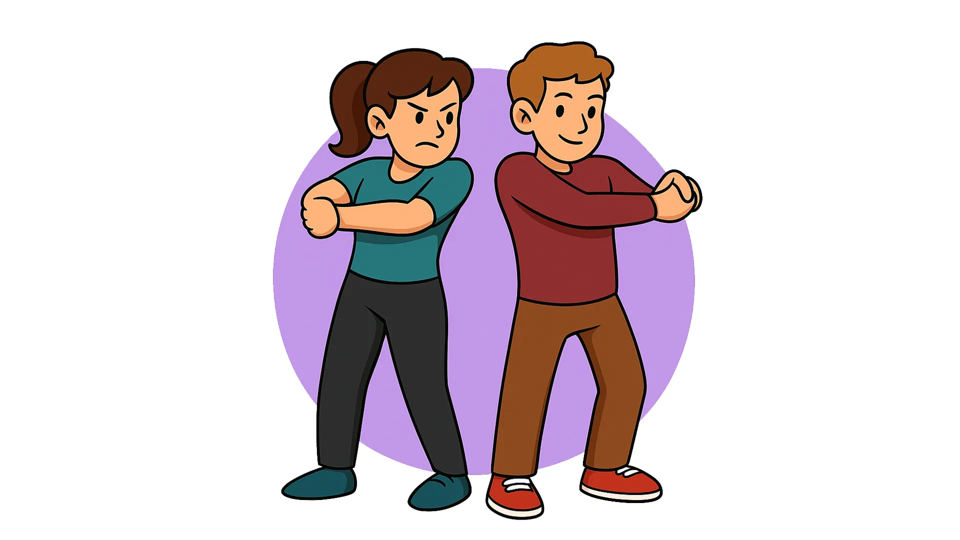 Twisted Arms Trick - Party Game