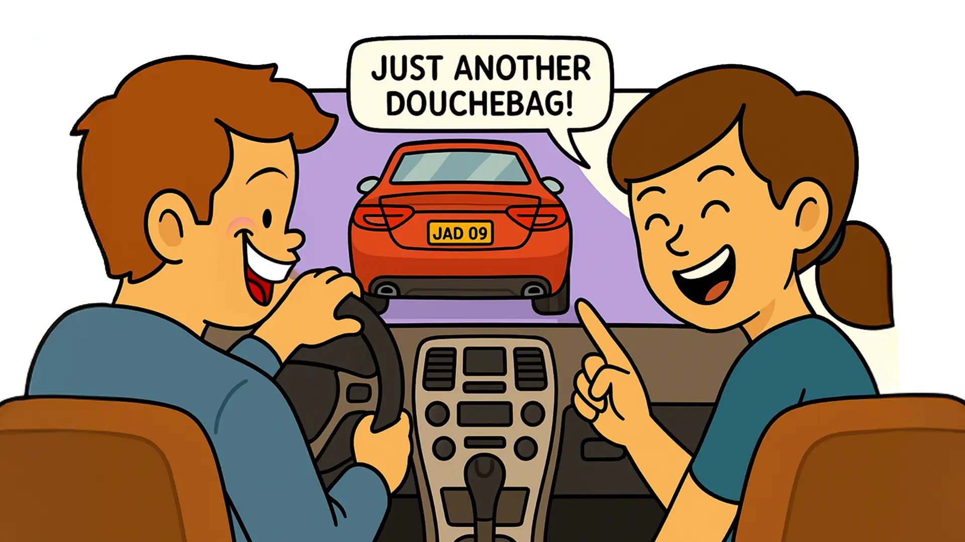 Number Plate Game - Party Game