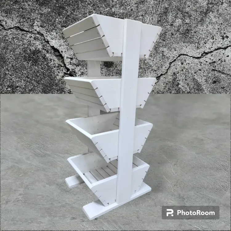 עגלת ירקות ופירות מעוצבת