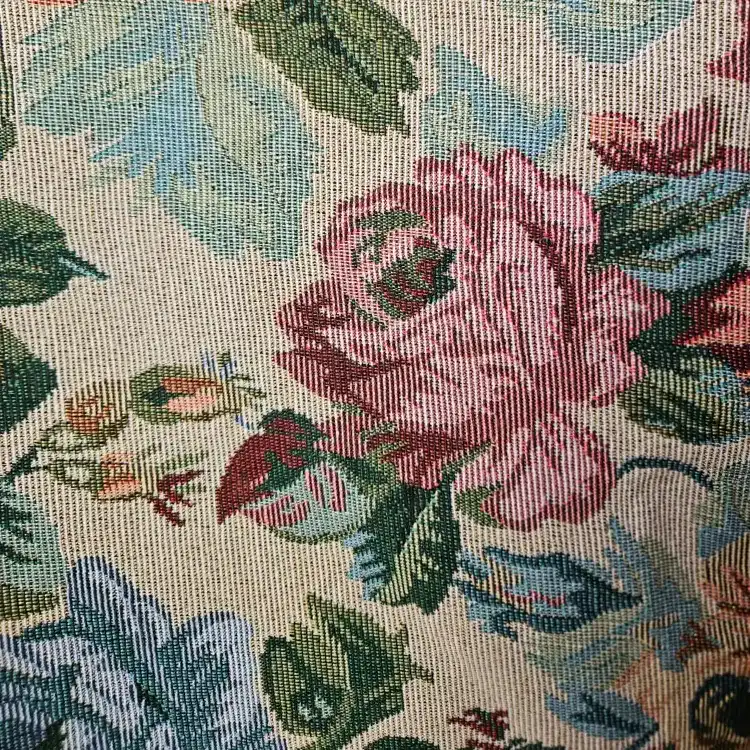 בד גובלן פרחים וינטג'