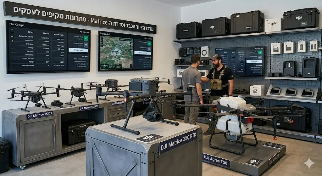 למרכז הציוד: DJI Enterprise במחירים חסרי תקדים